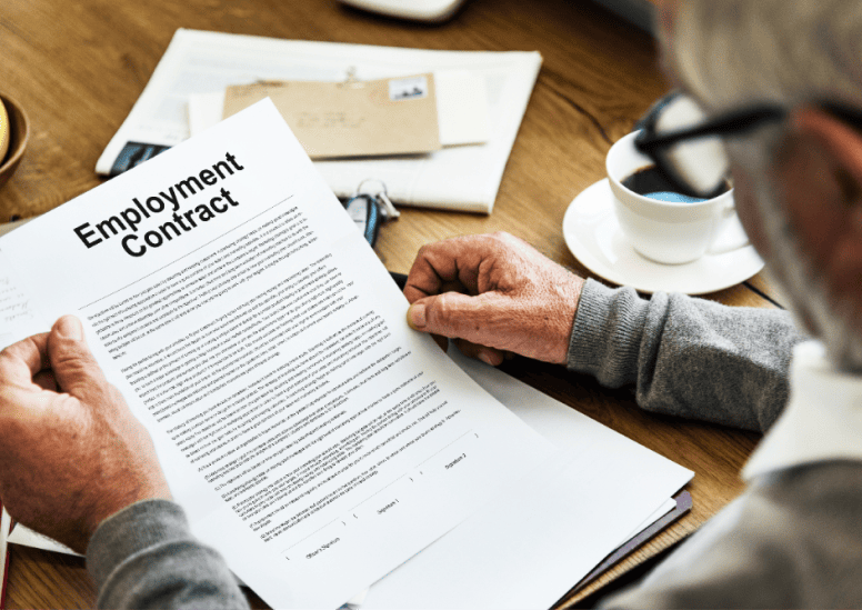 Employment contract form