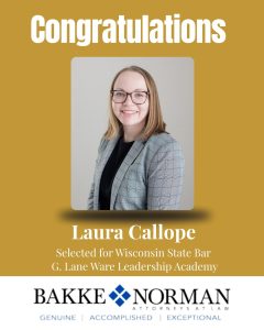 Laura Callope Participates in Leadership academy
