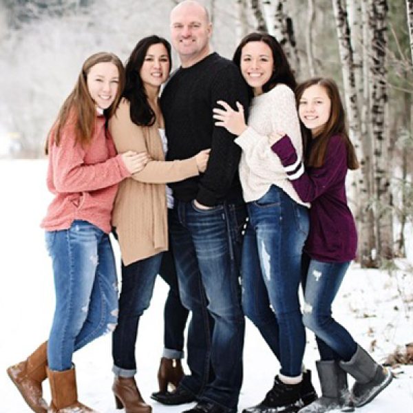 Attorney David Schoenberger with family